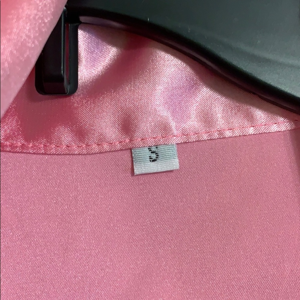 Pink Satin Robe - New - Picture 3 of 4
